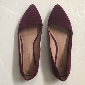 Mira Flat in Suede